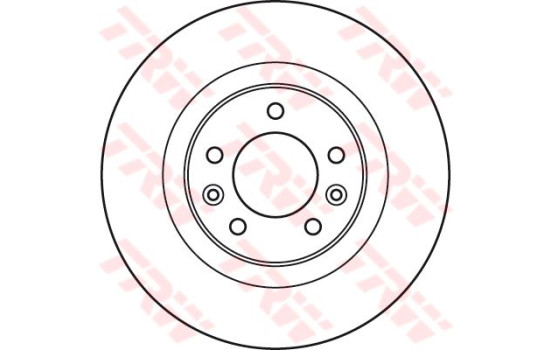 Disco de freno DF4945 TRW, Imagen 2