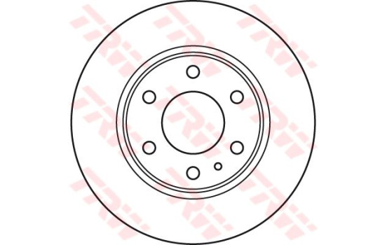 Disco de freno DF4992S TRW, Imagen 2