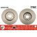 Disco de freno DF6012S TRW