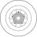 Disco de freno DF6126BS TRW