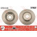 Disco de freno DF6133S TRW