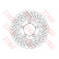 Disco de freno DF6267S TRW