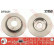 Disco de freno DF6431 TRW