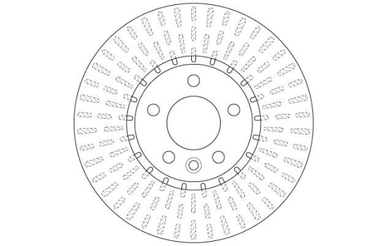 Disco de freno DF6499S TRW, Imagen 2