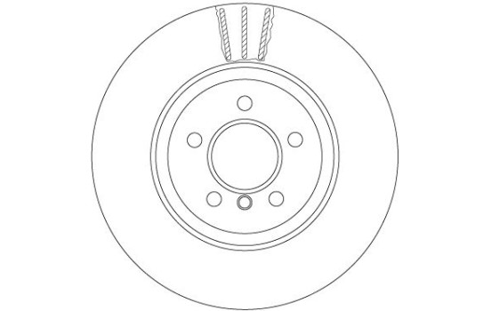 Disco de freno DF6607S TRW, Imagen 2