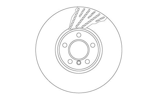 Disco de freno DF6611S TRW, Imagen 3