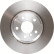 Disco de freno DF6616S TRW