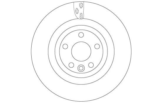 Disco de freno DF6706S TRW, Imagen 2
