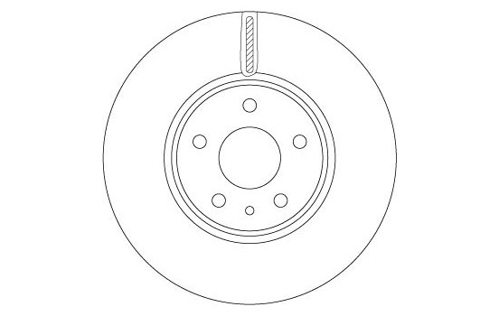 Disco de freno DF6811 TRW