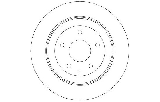 Disco de freno DF8053 TRW, Imagen 2