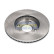 Disco de freno DI-0355C Japanparts, Miniatura 2