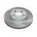 Disco de freno DI-277C Japanparts