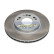 Disco de freno DI-529C Japanparts