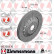Disco de freno DISCO DE FRENO FORMULA Z 100.3383.70 Zimmermann, Miniatura 2