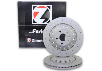 Disco de freno DISCO DE FRENO FORMULA Z 100.3383.70 Zimmermann