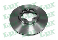 Disco de freno F1036V Lpr