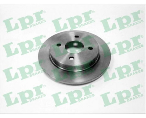 Disco de freno F1161P Lpr