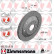Disco de freno Fórmula Z izquierdo 100.3349.70 Zimmermann, Miniatura 2