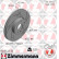 Disco de freno Negro Z 150.3447.55 Zimmermann, Miniatura 2