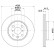 Disco de freno PRO 8DD 355 135-041 Hella