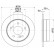Disco de freno recubierto 52106PRO 8DD 355 102-991 Hella