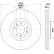 Disco de freno recubierto 55560PRO 8DD 355 119-651 Hella