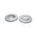 Disco de freno recubierto BR-8243-C Kavo parts, Miniatura 3