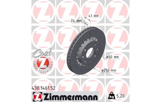 Disco de freno Sport Z 430.1461.52 Zimmermann, Imagen 2