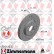 Disco de freno Sport Z 470.2412.52 Zimmermann, Miniatura 2