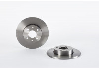 Disco de freno trasero 08.4917.10 Brembo