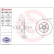 Disco de freno trasero 08.5005.20 Brembo, Miniatura 4