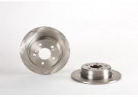 Disco de freno trasero 08.5346.10 Brembo