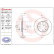 Disco de freno trasero 08.5573.10 Brembo, Miniatura 4