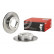Disco de freno trasero 08.5639.10 Brembo, Miniatura 3