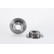 Disco de freno trasero 08.5729.14 Brembo