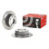 Disco de freno trasero 08.5729.14 Brembo, Miniatura 3