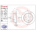 Disco de freno trasero 08.6968.10 Brembo, Miniatura 4