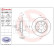 Disco de freno trasero 08.9466.10 Brembo, Miniatura 3