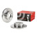 Disco de freno trasero 08.9604.14 Brembo, Miniatura 2