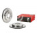 Disco de freno trasero 09.5708.10 Brembo, Miniatura 3
