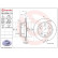 Disco de freno trasero 09.5784.10 Brembo, Miniatura 4