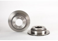 Disco de freno trasero 09.7377.10 Brembo