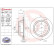 Disco de freno trasero 09.7377.10 Brembo, Miniatura 4