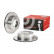 Disco de freno trasero 09.A451.10 Brembo, Miniatura 2