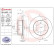 Disco de freno trasero 09.A451.10 Brembo, Miniatura 3