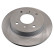 Disco de freno trasero 15895 FEBI