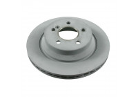 Disco de freno trasero 22162 FEBI