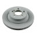 Disco de freno trasero 22162 FEBI