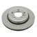 Disco de freno trasero 23552 FEBI