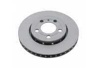 Disco de freno trasero 23560 FEBI